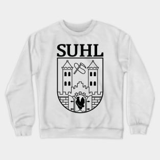 Suhl Coat of Arms (black) Crewneck Sweatshirt